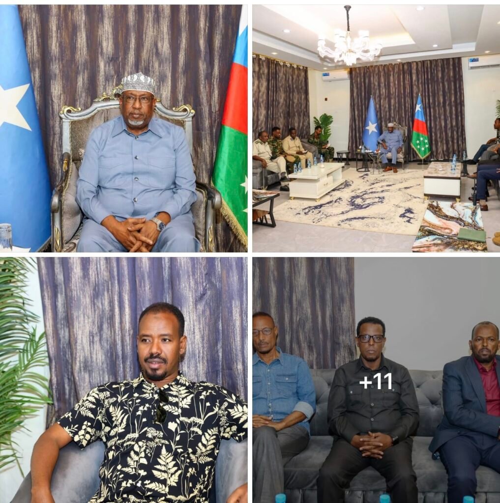 Hoggaamiye Sheekh Aadan Madoobe oo guddoomiyey shir looga hadlay adkaynta amniga deegaannada Koonfur Galbeed